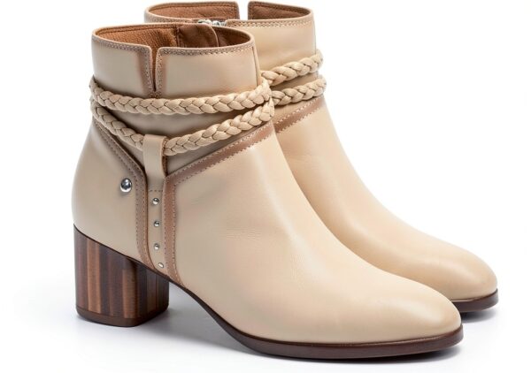 Bottines femme Pikolinos cuir talon confortable usage-1