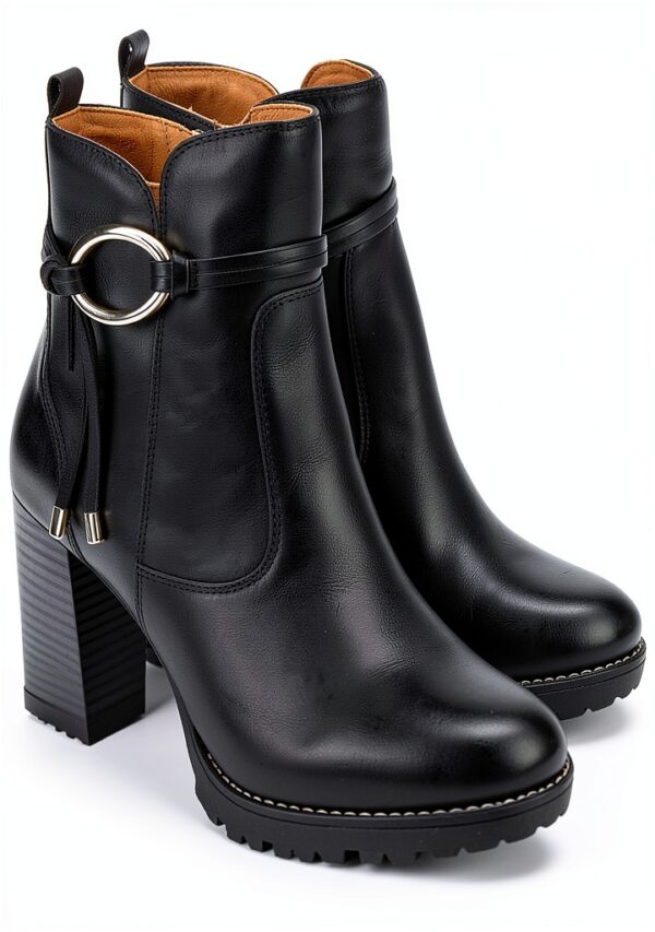 Bottines femme Pikolinos cuir talon confortable design-2