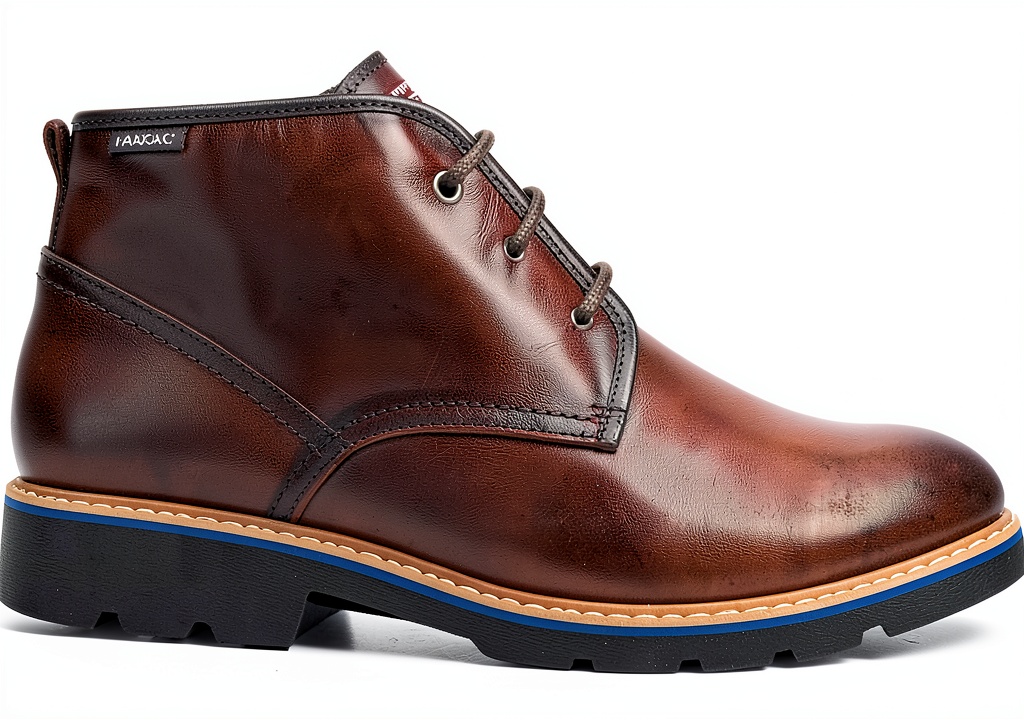 Bottines Pikolinos homme en cuir montrant la patine après 3 mois d'usage urbain régulier