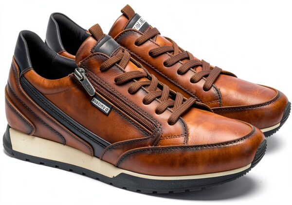 Baskets Pikolinos homme cuir souple design sportif élégant-2