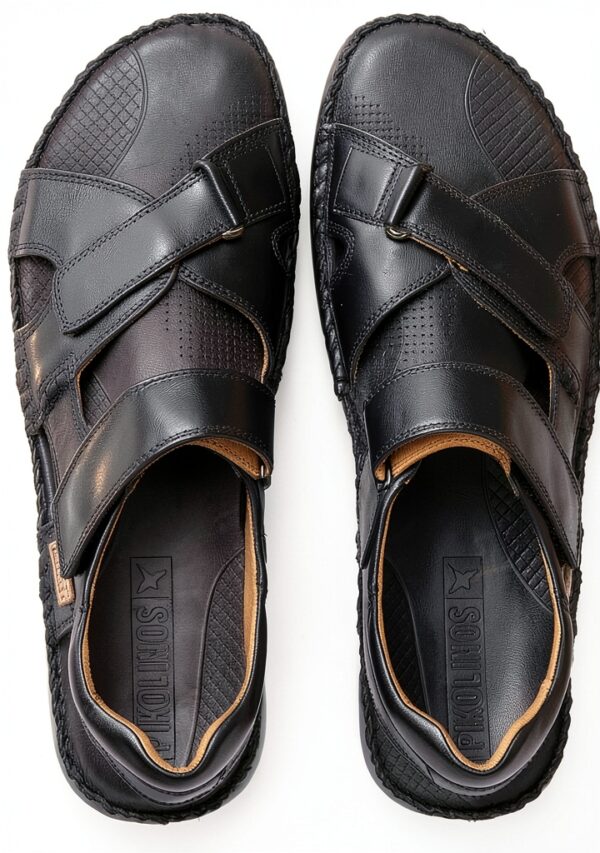 Sandales homme Pikolinos cuir souple confort été décontracté-6