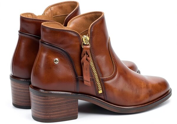 Bottines femme Pikolinos cuir talon confortable élégantes-2