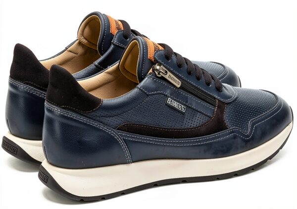 Baskets Pikolinos homme cuir souple design sportif élégant-2
