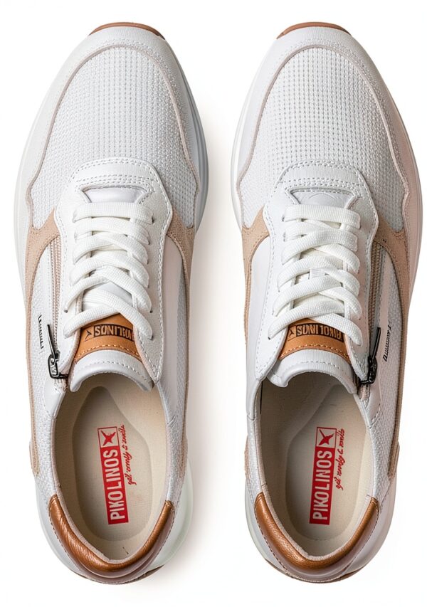 Baskets Pikolinos homme cuir souple design sportif élégant-5