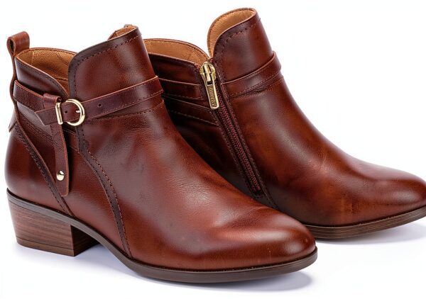 Bottines femme Pikolinos cuir talon confortable usage-5