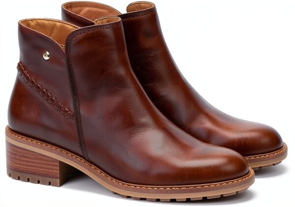 Bottines femme Pikolinos cuir talon confortable design-1