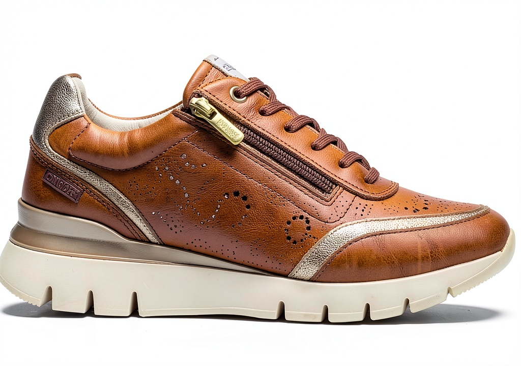 Baskets Pikolinos CANTABRIA en cuir pour femme, vue de face