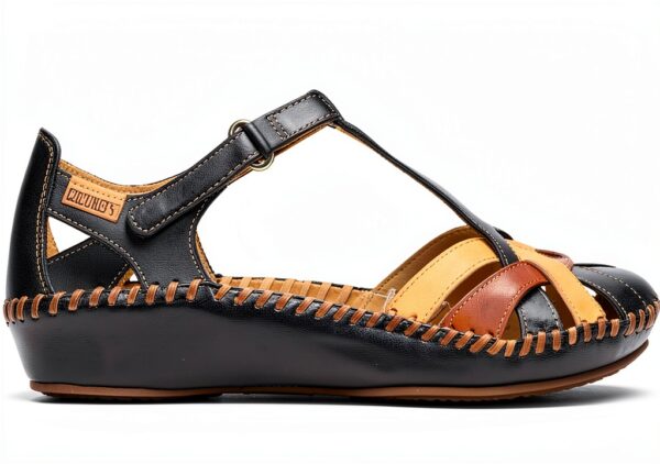 Sandales femme Pikolinos cuir semi-ouvertes confortables