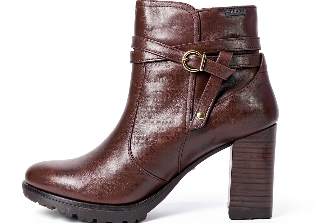 Bottines Pikolinos femme en cuir vue de face