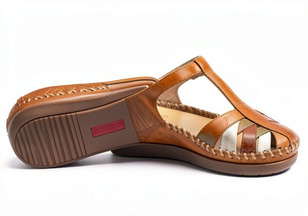 Pikolinos sandales femme cuir confort semelle souple-4