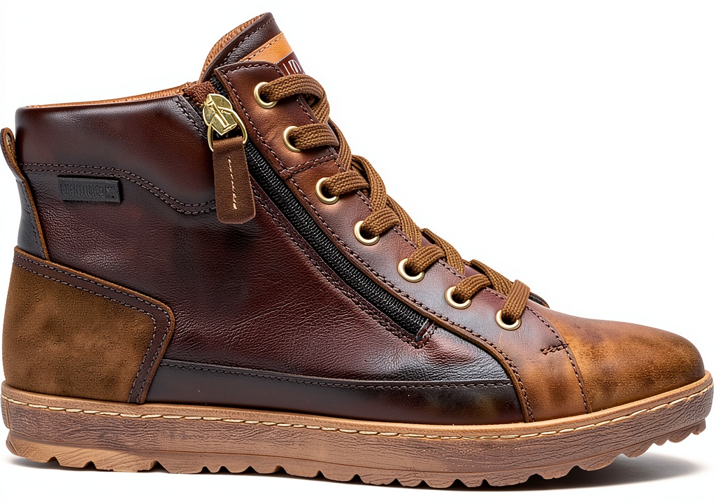 Baskets Pikolinos Lagos pour femme en cuir, vue de côté