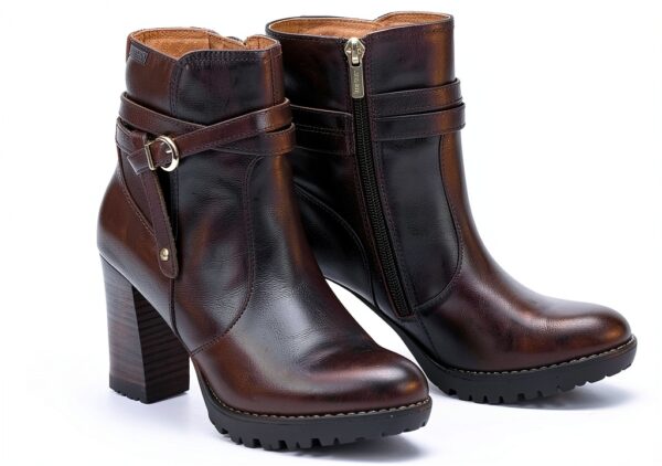 Bottines femme Pikolinos cuir talon élégant confortable-7