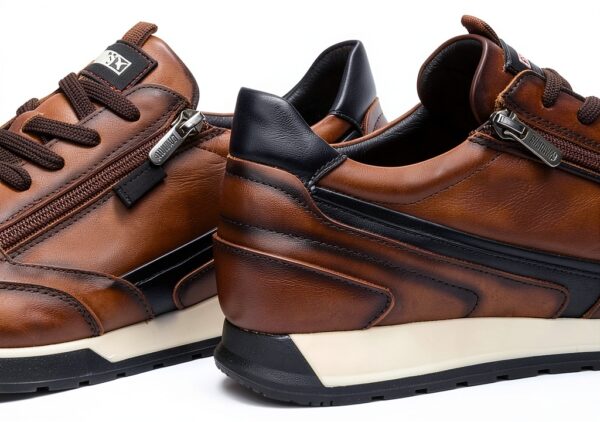 Baskets Pikolinos homme cuir souple design sportif élégant-4