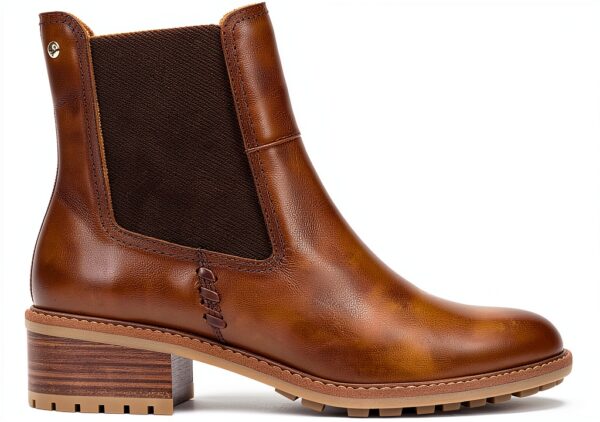 Bottines femme Pikolinos cuir talon confortable élégantes-0