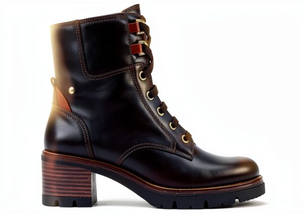 Bottines Pikolinos Cuir Talon Femme Noir Soria Chaussures