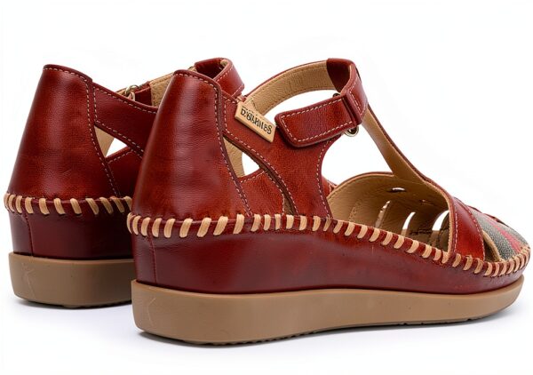 Pikolinos chaussures femme cuir semi-ouvertes confortables-2