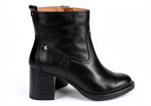 Bottines femme cuir talon design élégant confort quotidien-2