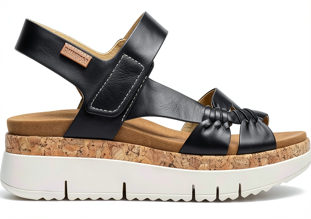 Sac hobo Pikolinos femme design décontracté cuir spacieux porté par une femme en ville