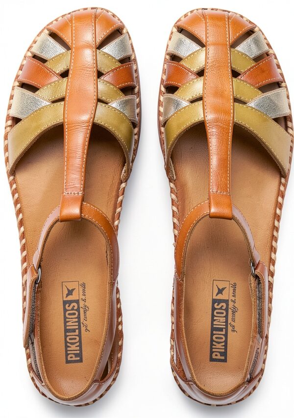 Pikolinos sandales femme cuir confort semelle souple-5