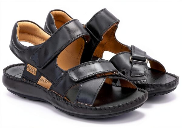 Sandales homme Pikolinos cuir souple confort été décontracté-2