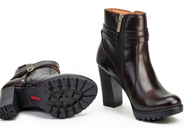 Bottines femme Pikolinos cuir talon élégant confortable-5