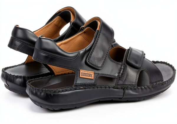 Sandales homme Pikolinos cuir souple confort été décontracté-3