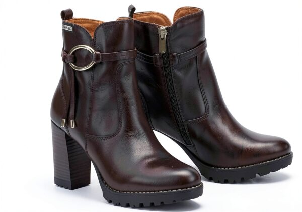Bottines femme Pikolinos cuir talon confortable design-6