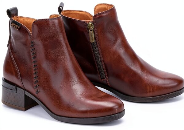 Bottines femme Pikolinos cuir talon confortable usage-5