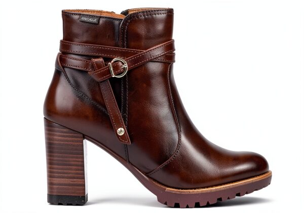 Bottines femme Pikolinos cuir talon confort usage quotidien-0