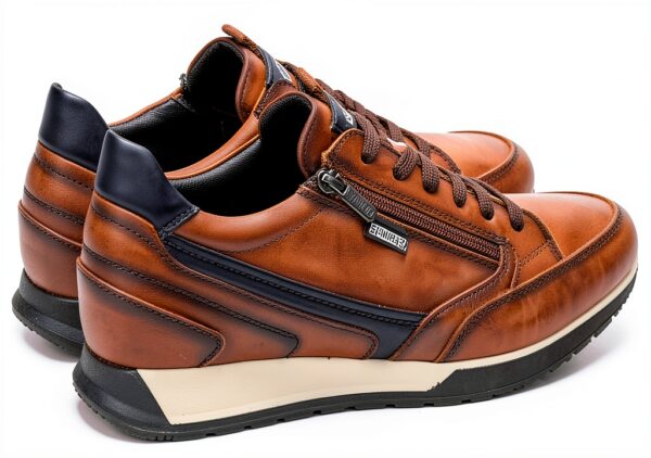 Baskets Pikolinos homme cuir souple design sportif élégant-3