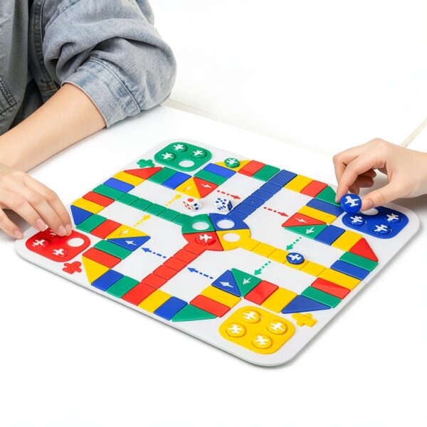 Moule échecs avion silicone SHINEOFI transparent enfants-3