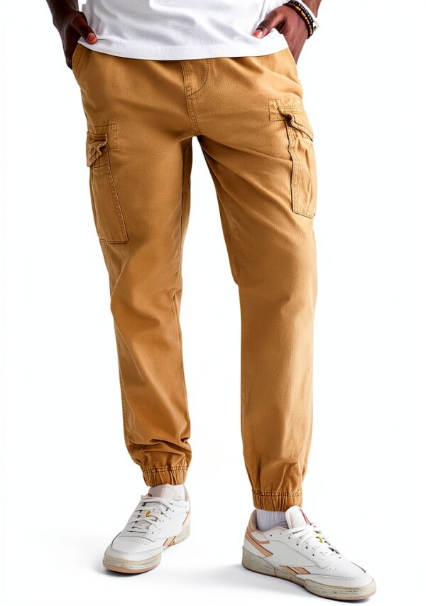 Pantalon cargo homme AEROPOSTALE modèle 4795 couleur Brun taille M-0