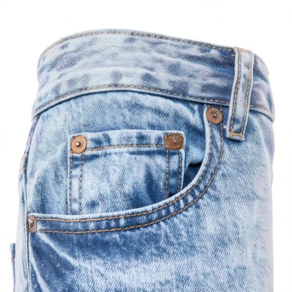 Jean femme denim rigide Orzo AEROPOSTALE 2065 coupe ample-2