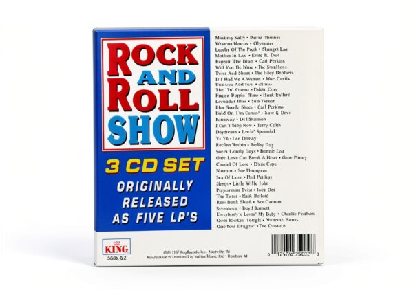 Rock & Roll Show CD par King et Album Rock rétro authentique-1